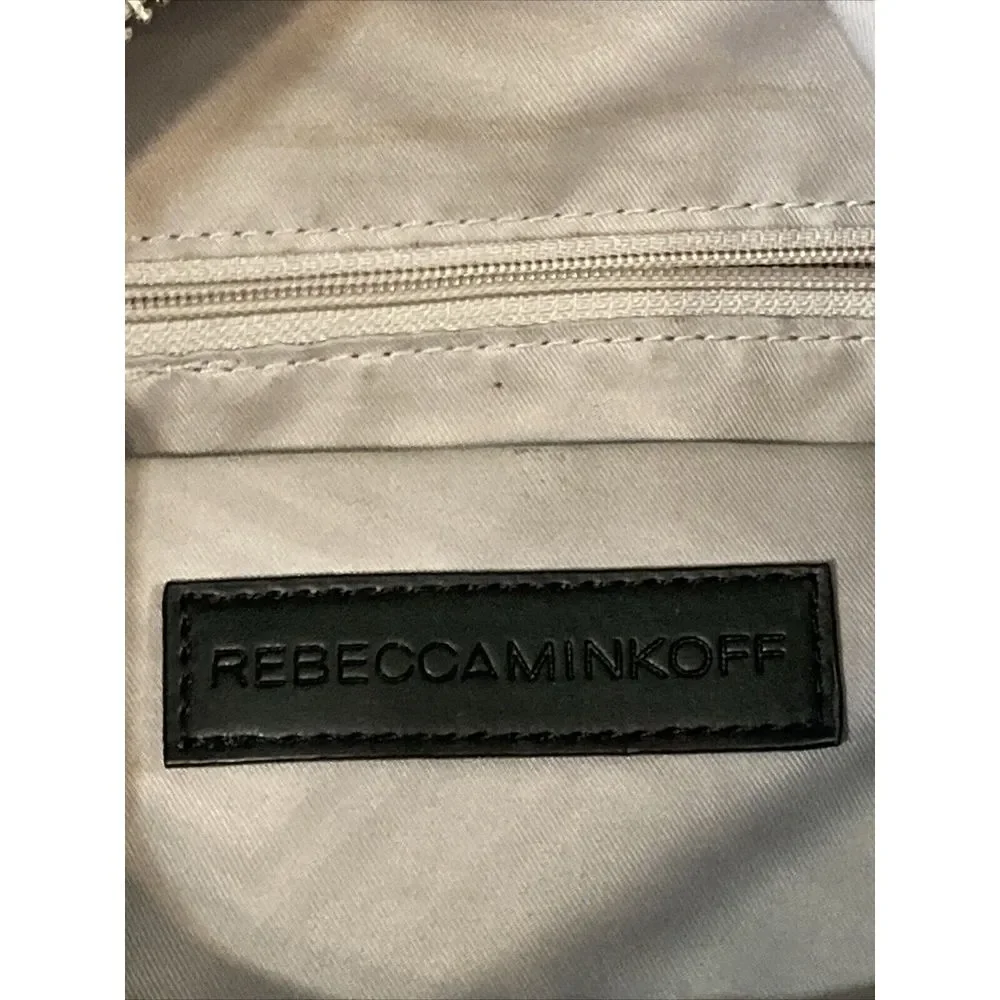 Rebecca Minkoff Julian Backpack  Grey  Pebbled‎ Leather Medium Bag